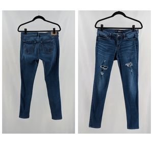 Hollister Super Skinny Distressed Jeans Size 7